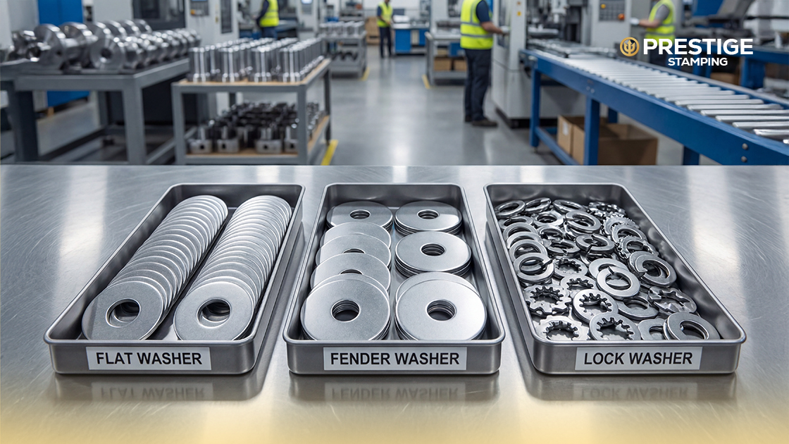 Flat washer vs Lock washer vs fender washer