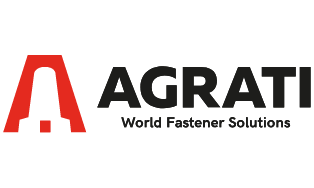 Agrati logo with a red stylized fastener icon on the left and the text “AGRATI World Fastener Solutions” in black on the right.